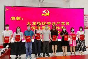 华体会（中国）集团党支部荣获先进党组织称号、陈文舒党支部书记荣获优秀党