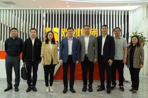 南沙区委常委、组织部部长张家炳率队莅临华体会（中国）集团参观考察